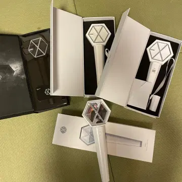 EXO 응원봉 4개 세트 박스 포함