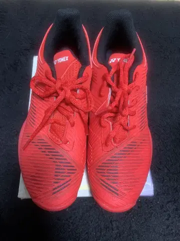 YONEX SONICAGE 테니스화 레드 25.5cm