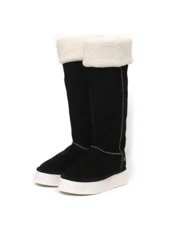 andmary gigi mouton boots black 부츠