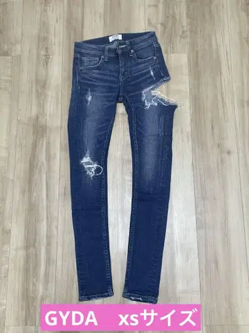 GYDA 데미지 스키니 데님