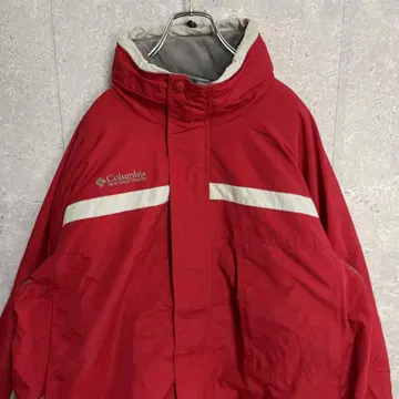 컬럼비아 나일론 자켓 마운틴 후드티 자수 로고 구제 의류 XL