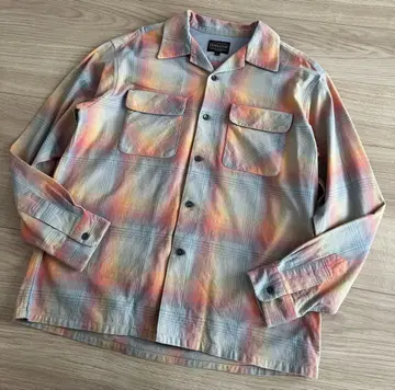 PENDLETON 펜들턴 플란넬 셔츠 옴브레 체크 셔츠