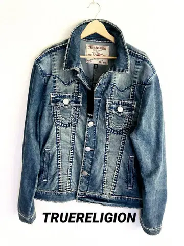 TRUERELIGION 데님 자켓 XL
