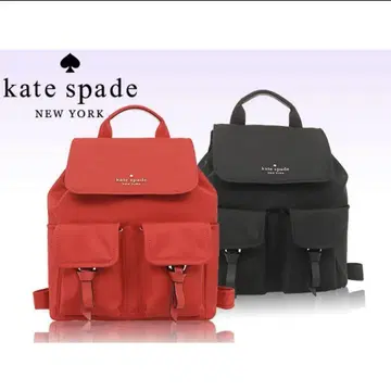 kate spade 케이트 스페이드 컬리 나일론 플랩 백팩