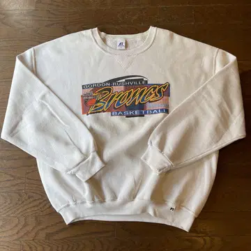 90's RUSSELL 러셀 칼리지 프린트 맨투맨 구제 의류