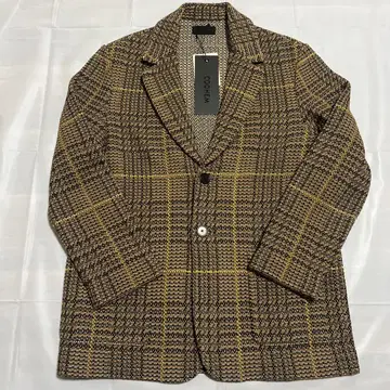 COOHEM 코헨 니트 트위드 노치 라펠 자켓