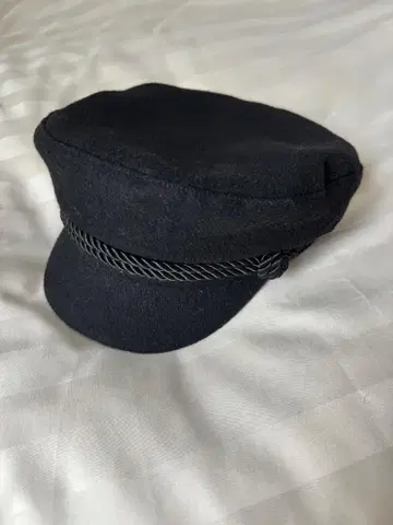 H&M 블랙 울 헌팅 캡, 워크캡