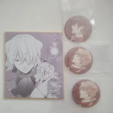 PandoraHearts 블레이크 길버트 캔뱃지 색지