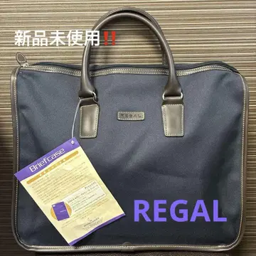REGAL 네이비 나일론 비즈니스 백 미사용 A4 사이즈