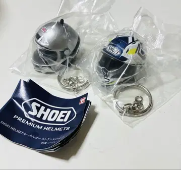 SHOEI 헬멧 키링 컬렉션 가챠 2종 세트