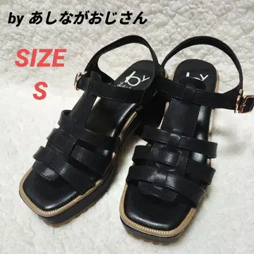 by 키다리 아저씨 통굽 샌들 블랙 여성용 S