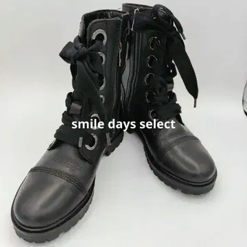 새상품급 ZADIG&VOLTAIRE 숏부츠 레이스업 리본