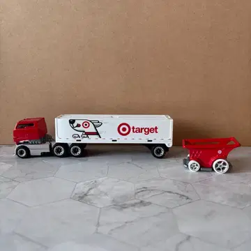 Hot Wheels 트레일러 덤프트럭 세트