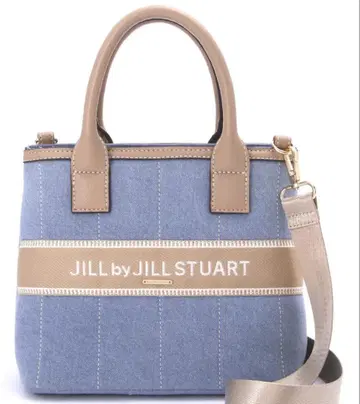 미사용 새상품 JILL by JILL STUART 데님 원단 토트백