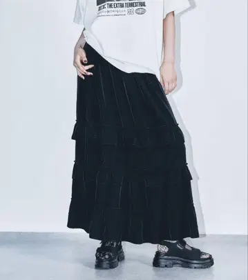 LEPSIM 프릴 캉캉 스커트
