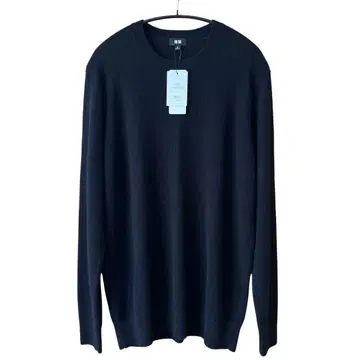 UNIQLO 캐시미어 크루넥 스웨터 블랙 XL