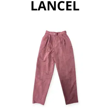 [ 레트로 구제 의류 ] Lancel 테이퍼드 팬츠 9 와인 레드