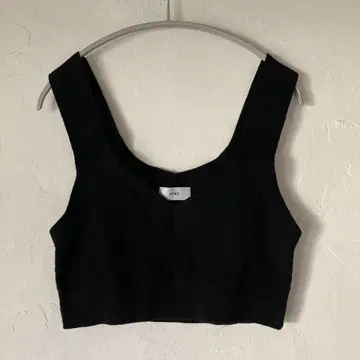HYKE KNIT THERMAL BUSTIER TOP