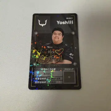 REJECT Yoshiii VCJ 카드 VALORANT