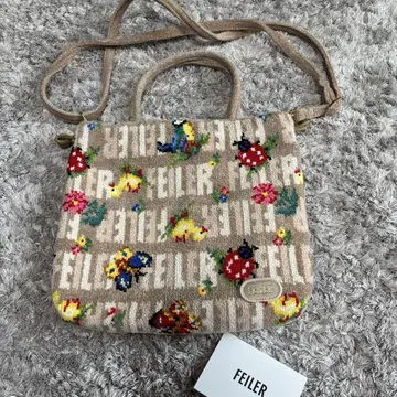 새상품 FEILER 페일러 앤 하이디 복조리 숄더백 마츠야 긴자 한정판