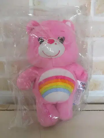 케어베어 핑크 봉제 인형
