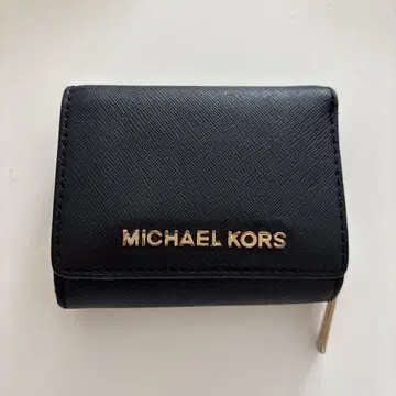 MICHAEL KORS 블랙 3단 폴더형 지갑