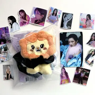 i-dle We are 팝업 봉제 인형 키링 소연 트레이딩 카드