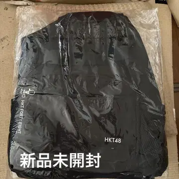 HKT48 블랙 백팩 코다마 하루카 스트랩 포함