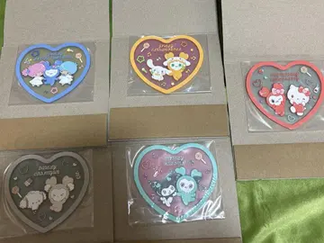 TWICE LOVELYS x SANRIO 클리어 러버 코스터 묶음 판매