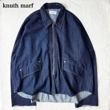 Knuth Marf 데님 오버 셔츠 재킷