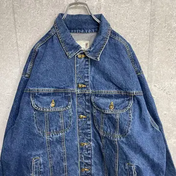 랭글러 90s 데님 자켓 블루 빅사이즈 XL