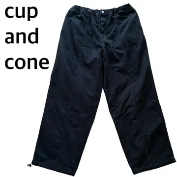 cup and cone cotton Twill baggy Pants 0
