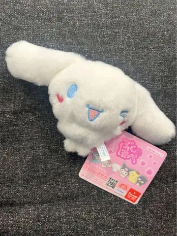 푸쿠호페 마스코트 시나모롤 봉제 인형 키링 산리오 시나몬