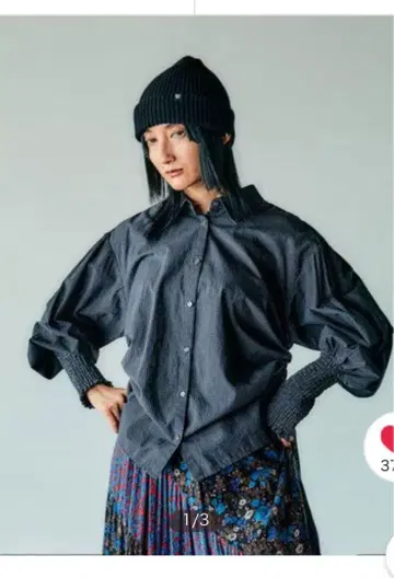 니코앤드 [MODE NORM CORE] 드로스트 마톤 슬리브 셔츠