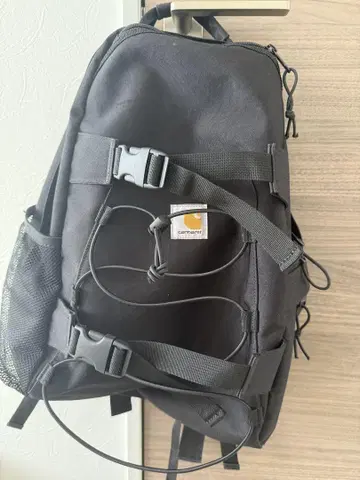 Carhartt 블랙 백팩