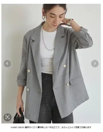 ANGIE 골드 버튼 블레이저 자켓