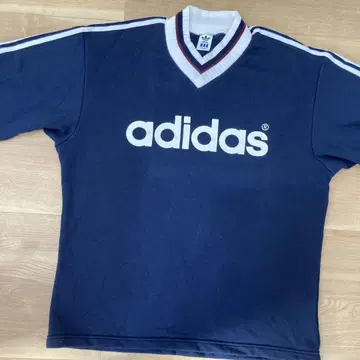 adidas 네이비 V넥 트레이닝복 M-L