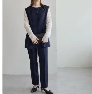 새상품 디스코트 포멀 베스트 페플럼