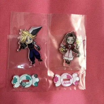 FF7 EC 클라우드 앨리스 후지야 콜라보 미니 아크릴 스탠드