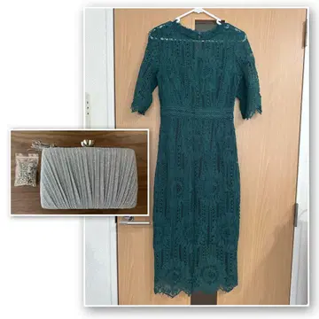 DRESS + 다크 그린 S 사이즈
