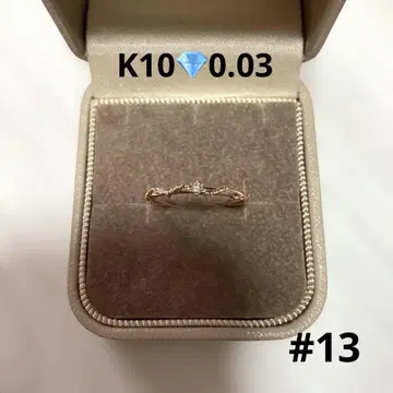 [ 새상품급 ] K10 다이아몬드 반지