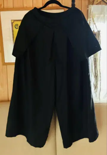 안티카 패턴 하카마 팬츠 블랙 L~XXL 사이즈