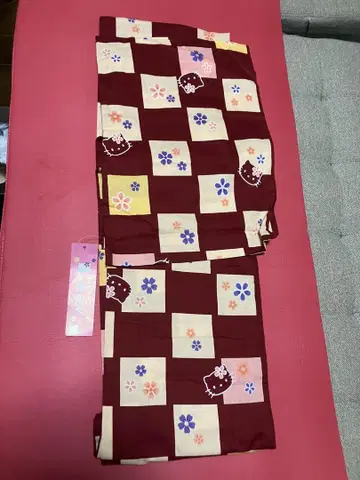 헬로키티 레트로 유카타