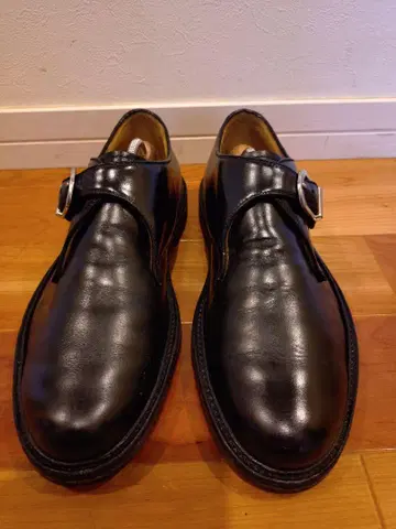 새상품급 REGAL 리갈 싱글 몽크 가죽 신발 ju16 26.5cm