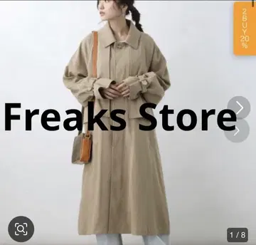 FREAK'S STORE 베이지 트렌치코트 FREE SIZE