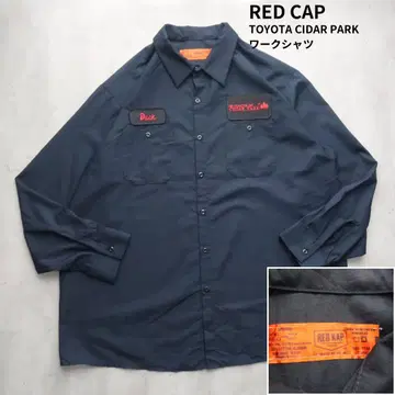 [ RED CAP ] TOYOTA OF CIDER PARK 워크 셔츠