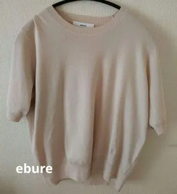 ebure 반팔 니트 실크 코튼 (새상품급)
