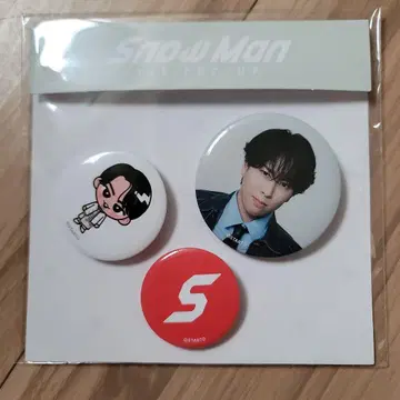 캔뱃지 세트_미야타테 료타 Snow Man 1st POP-UP