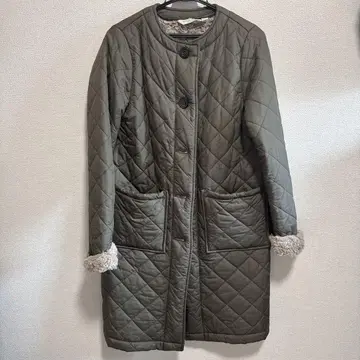 MACKINTOSH 퀼팅 보아 코트