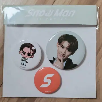 캔뱃지 세트_무카이 코지 Snow Man 1st POP-UP